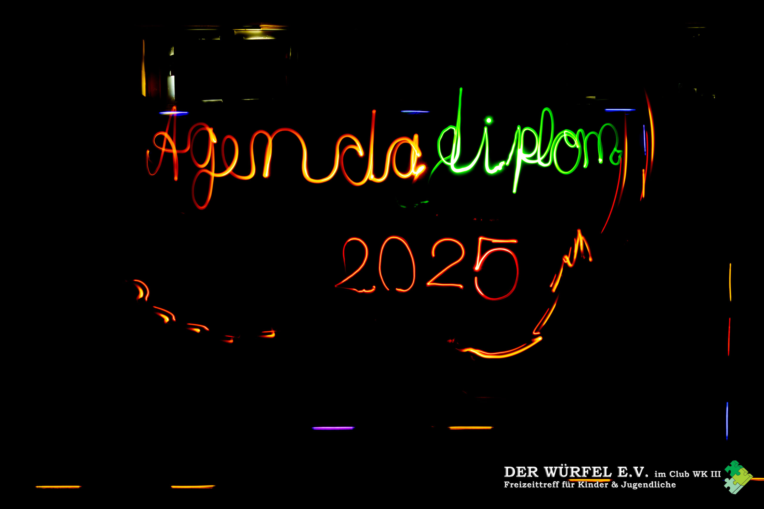 Lightpainting im Club WK 3 